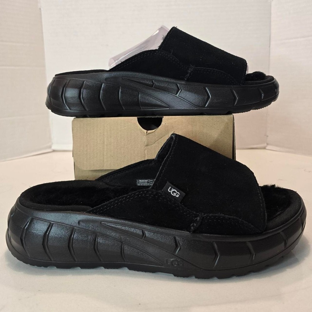 UGG Women's Black Westsider Slide Soft Sole Cozy Flat Heel Women's Size 10 US